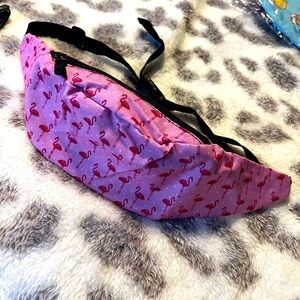 Flamingo Fanny pack women’s men’s size OS pink